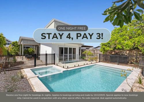 Casuarina Casa | The Beachside Sanctuary -500m from Beach with Pool & Heated Spa