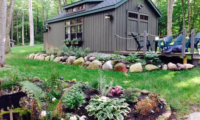 Lake Placid Cabina | The Bear's Den en Mirror Lake Drive en Lake Placid, Nueva York