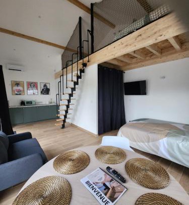 Jonage Apartamento | THE BEDROOM - proche aeroport Lyon, groupama stadium, ldlc arena, eurexpo, viaRhôna