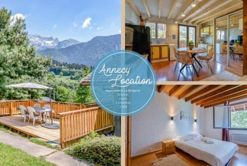 Talloires-Montmin Apartamento | The Bergerie T3- View Mountains