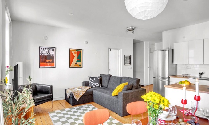 Hietalahti Apartamento | The Best Area w Free Parking Garage, 200m tram/bus