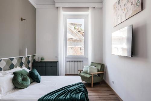 Rione XI Sant'Angelo Apartamento | The Best Rent - Three-Room Apartment with View of the Portico d'Ottavia