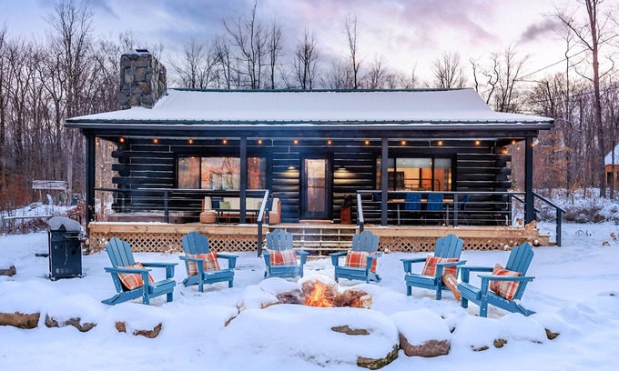 Sunderland Cabina | The Birchwood Cabin - Stunning Mountain Views