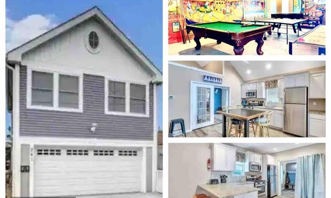 Seaside Heights Apartamento | The Boathouse- 2 Apartments in 1 With Game Room!