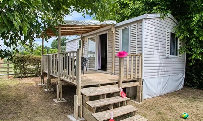 Carsac-Aillac Casa | Camping Le Plein Air des Bories *** - Mobil home Super Mercure 3 habitaciones 4/6 personas