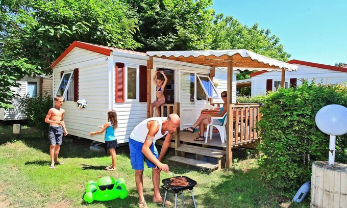 Carsac-Aillac Casa | Camping Le Plein Air des Bories *** - Mobil home Super Venus 3 habitaciones 4 personas