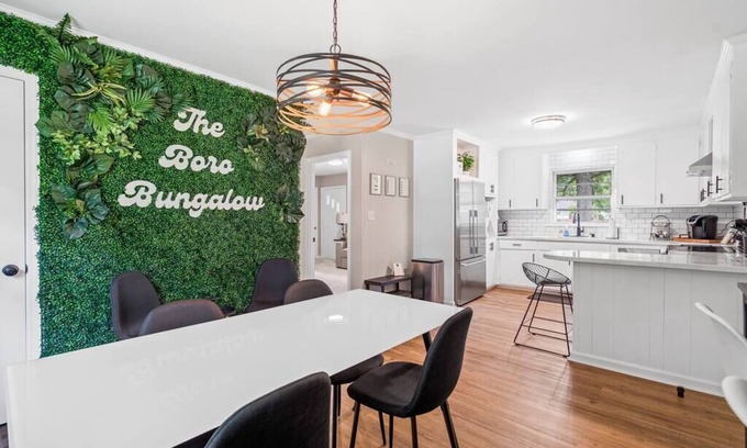 Greensboro Casa | The Boro Bungalow. A Mid-modern home. King beds.