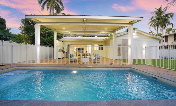 Nightcliff Casa | The Bougainvilia House - Beachside Tropical Retreat with Private Pool