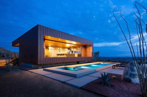 Joshua Tree Casa | The Box by Fieldtrip - Architectural Villa w Pool Spa