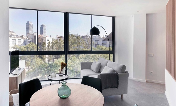 La Vila Olimpica del Poblenou Apartamento | The Bright Oasis - Design 1 BR unit in Poble Nou