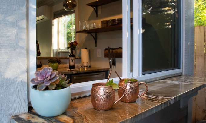 Greenville Casa | El acogedor estudio boutique de Burrow, accesible al centro