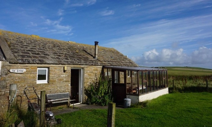 South Ronaldsay Casa | The Byre, Orkney Island Self Catering Holiday Cottage, Se admiten mascotas, Vistas al mar