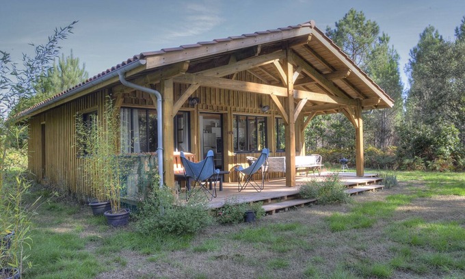 Vielle-Saint-Girons Casa | El Cabanon en el bosque a 6 km de las playas.