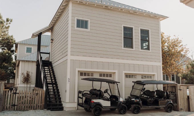 Eufaula Casa | The Cart House Sleeps 21 2 Homes Golf Carts