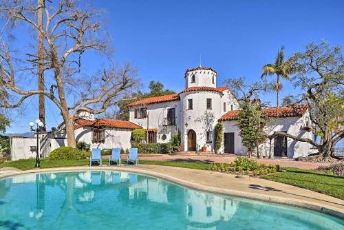 Hacienda Heights Casa | The Castle Hacienda Heights Home with Patio and Pool