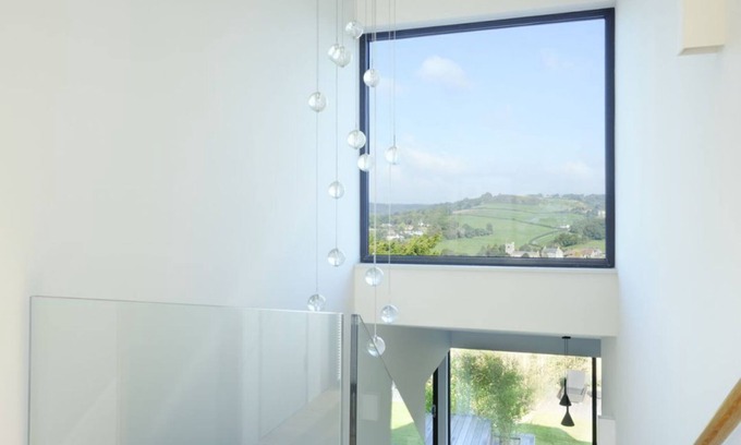Lyme Regis Casa | La casa de cedro Lyme. Construido para la comodidad y las impresionantes vistas.