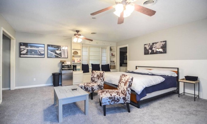 Lubbock Condominio | ◈ The Central Suite ◈ Private/Garage Parking/Gym ◈