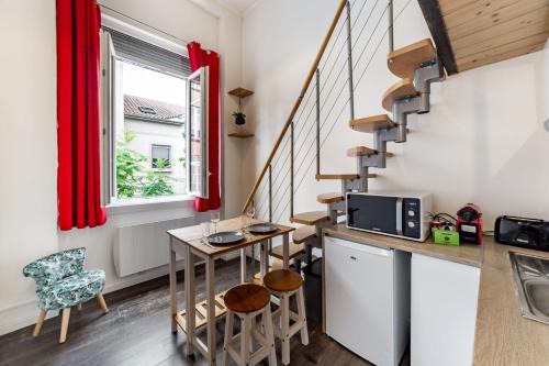 Boucle - Gros Caillou Apartamento | The charming studio in Croix-Rousse AIL