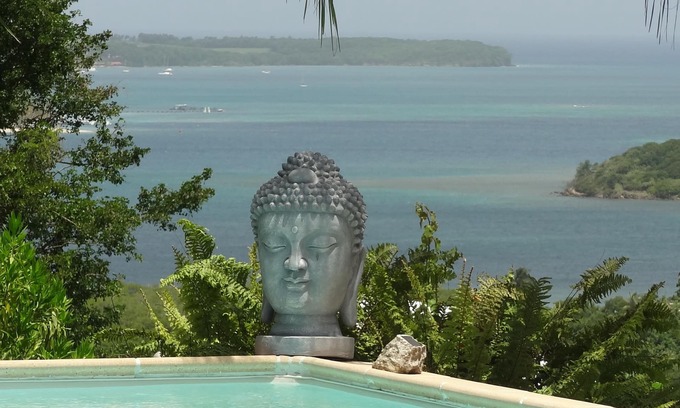 Le Marin Villa | La encantadora Villa Coco **** y su bungalow con magníficas vistas al mar.