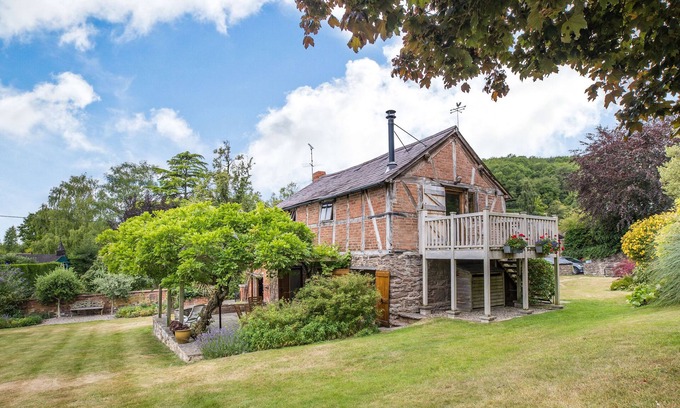 Hereford Cabaña | EL MOLINO DE SIDRA, romántica en Westhope, Herefordshire, Ref 11799