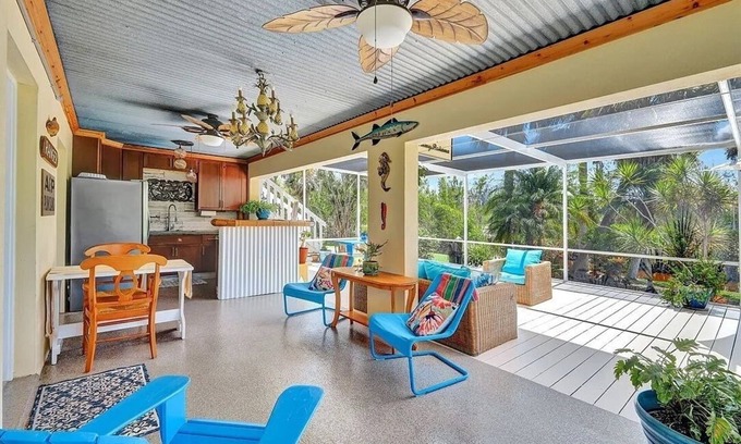 Pineland Casa | The Clubhouse - Fish, Bike and Relax in this spacious Home with a Hot Tub