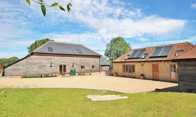 Shadoxhurst Casa | The Coach House - Conversión de granero tradicional de 5 estrellas en inglés Countryside