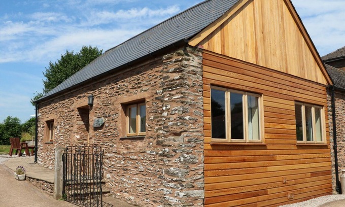 Watchet Cabaña | THE COTTAGE, admite mascotas, con chimenea en Washford, Ref 982216