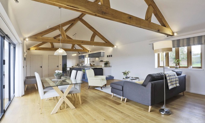 Yoxford Casa | The Cow Shed - Una Habitación Casa, Capacidad 2