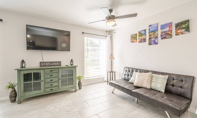 Mahncke Park Apartamento | The Cozy 'Pearl' of Wisdom