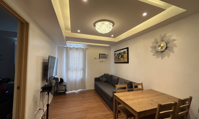 Pasig Condominio | The Cozy Place Condo with Mini Bar
