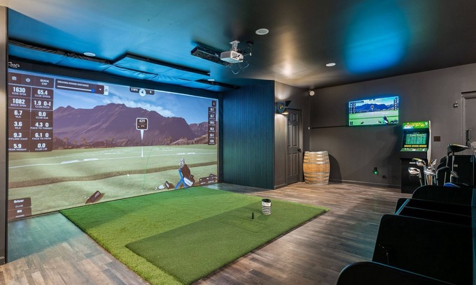 Logan Casa | The Distillery + Golf Simulator l Hot Tub