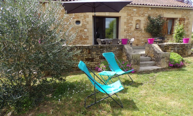 Prats-de-Carlux Casa | El Dordonia ropa cómoda y wifi a 8 km de Sarlat
