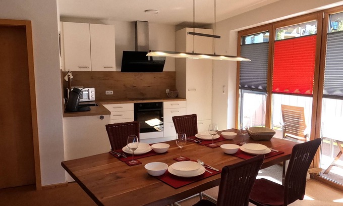 Krumbach Apartamento | The "Drei-Länder-Eck" vacation apartment in the beautiful Bregenz Forest with 2 bedrooms