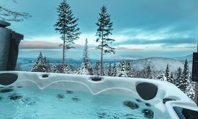 Lac Beauport Chalet De Esquí | The DUN - Panoramic View With Spa Near Quebec City