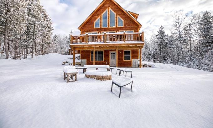 Bethel Casa | The Escape at Thunder Snow NUEVO Sunday River Lodge con impresionantes vistas para despertar