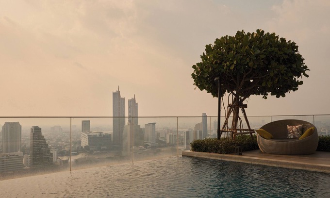 Si Phraya Apartamento | The Expressionist~ High floor~ Rooftop pool~ Cinema
