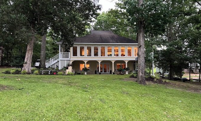 Chapin Casa | The Flamingo House at Lake Murray. 3 Bed 2 Bath with Private Dock. Sleeps 8.