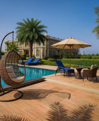 Pakur Hotel | The Four Season Resort, Vrindavan- A Hidden Gem Nested In Nature's Lap # By Elegance Group #