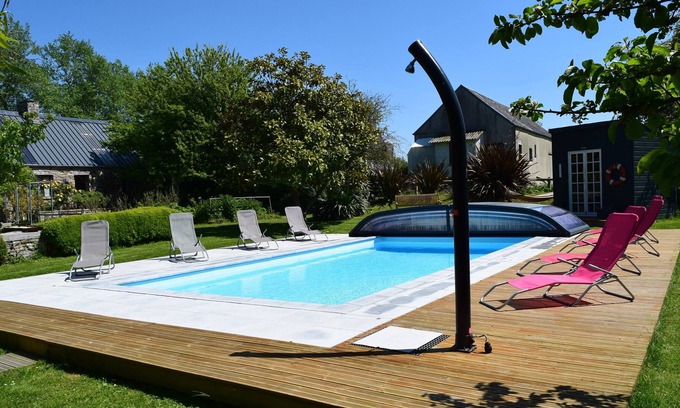 Saint-Nicolas-de-Pierrepont Casa | Los establos, Ferme de l'Eglise - 8 minutos de las playas
