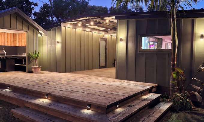 Waihi Beach Cabaña | The Funky Escape at The Nest Waihi Beach
