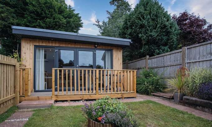 Tenby Chalet De Esquí | The Garden Lodge - 1 Bedroom Lodge - Tenby