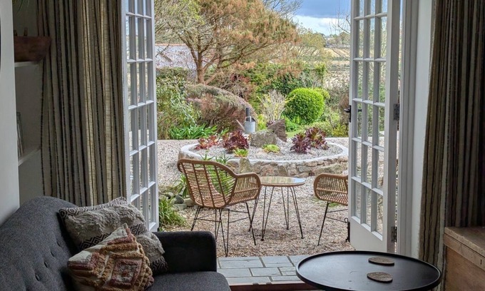 Lelant Apartamento | Garden Rooms-De Lujo-Apartamento-Baño con ducha-Vista al Jardín