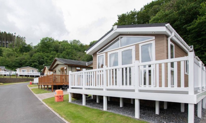 Amroth Chalet De Esquí | The Garnwen Lodge in the beautiful Narberth