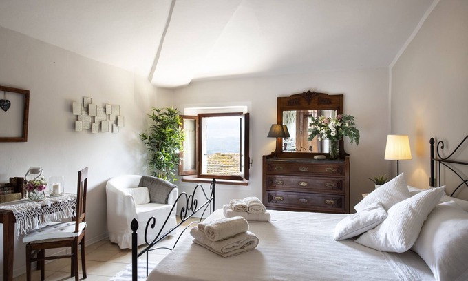 Montalcino Casa | La casa Gelda, relajarse con vistas