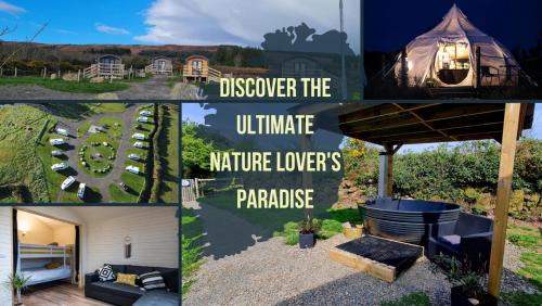 Dungarvan Otro | The Getaway - The Hen Harrier - Luxury Glamping Cabin with Hot Tub
