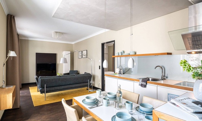 Rostock Apartamento | The Green Rostock Apartment Hotel