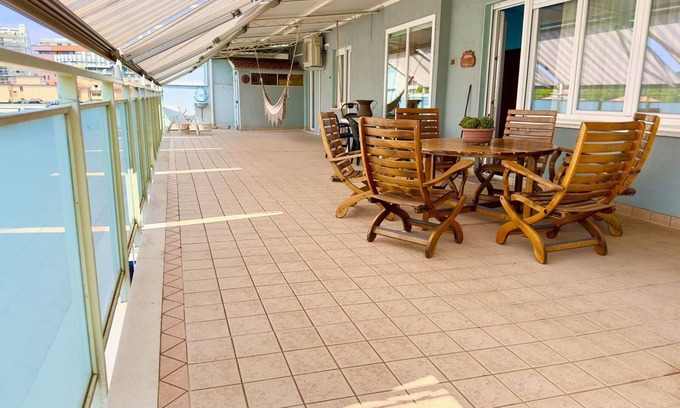 Pesaro Apartamento | The Hammock, spacious, super-comfortable panoramic penthouse near Rossini Theater