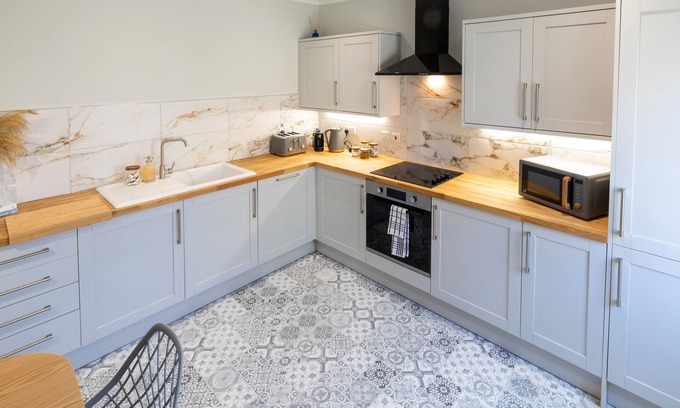 Portswood Apartamento | Vista a la Ciudad-Diseñador-Apartamento-Baño Privado