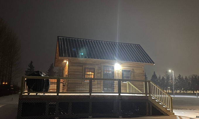 Blanchard Cabina | The Homestead Cabin at the Hillsboro Campground