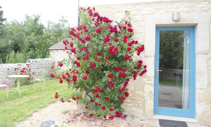 Saint-Boil Cabaña | 'La casa' en Gîtes 'Le Haut de Collonge' cerca de Cluny / Taizé / Cormatin